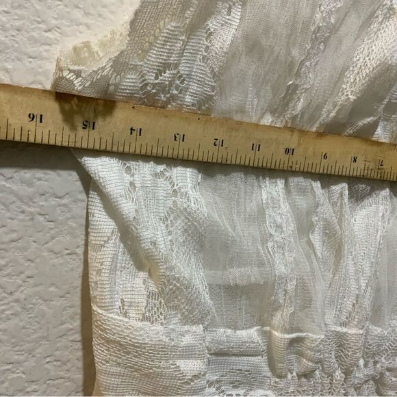 REBECCA BEESON white LACE TOP cover size 1 - Picture 5 of 6